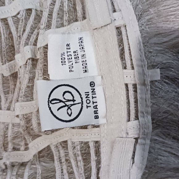 NWT Toni Brattin Supreme Bob Light Grey Average Cap - Picture 3 of 6